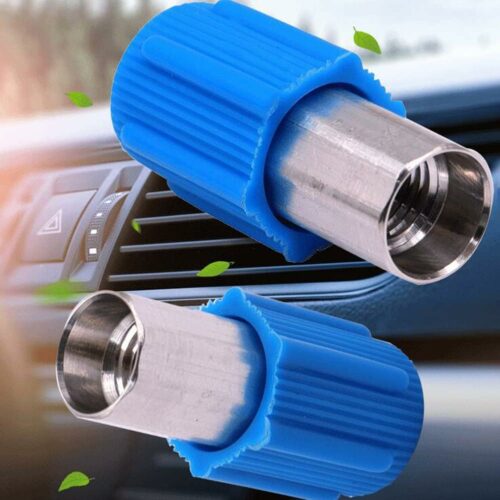 valve clim voiture basse Pression R134a universelle – (Bleu)