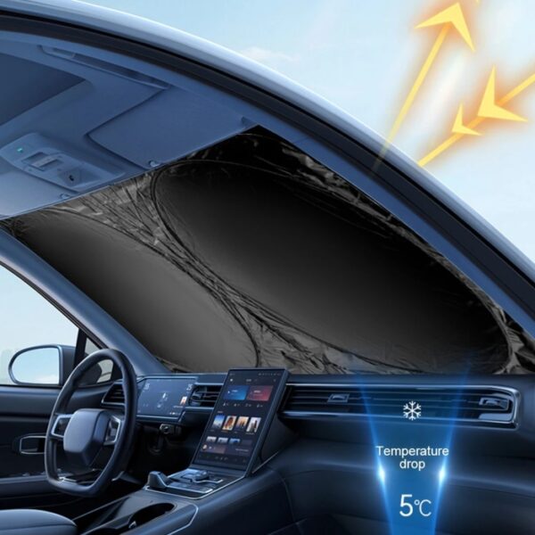 Pare Soleil Universel Pliable 150cm x 70cm – Image 9