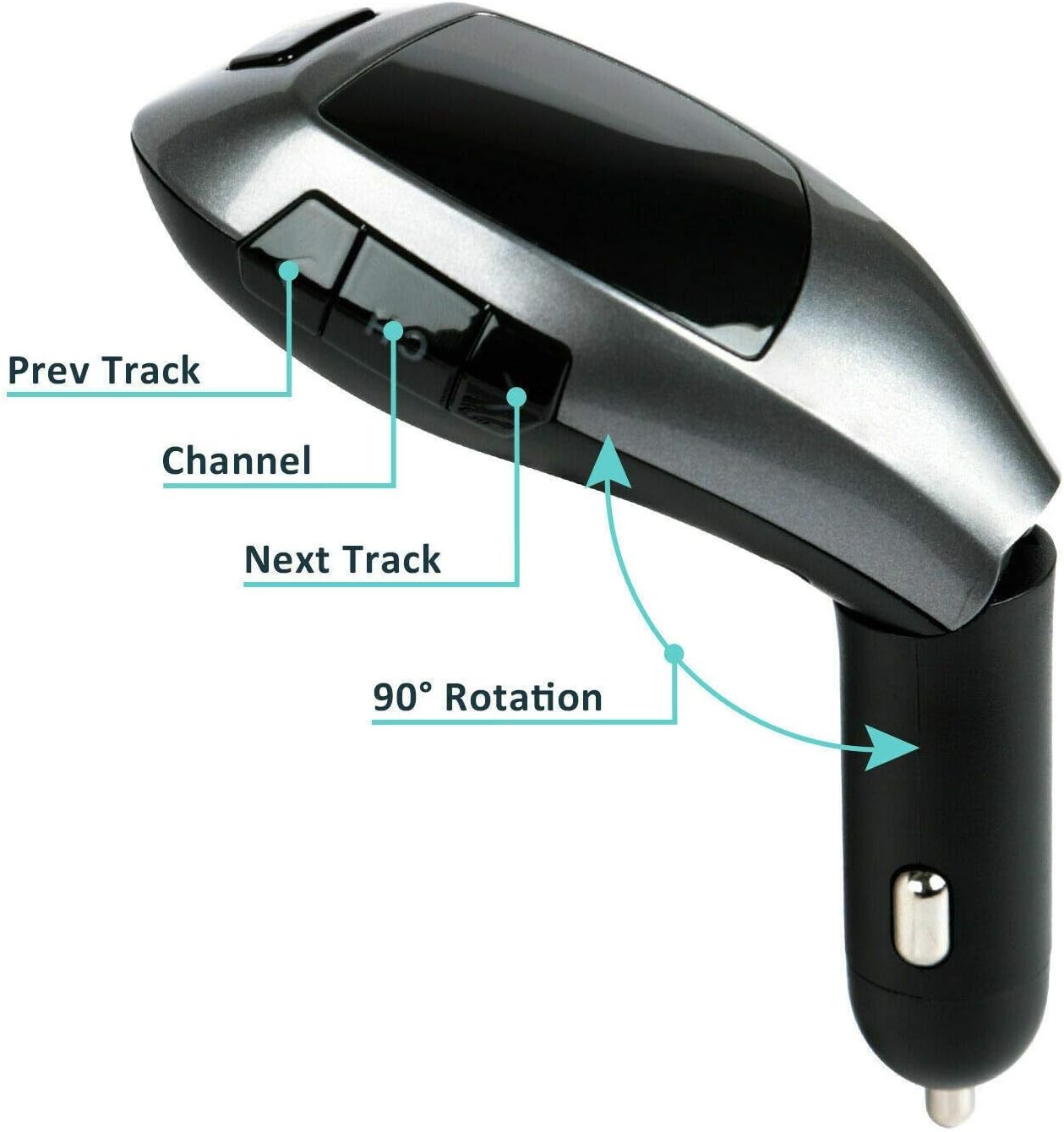 Lecteur MP3 X5 Bluetooth USB, AUX, MP3, Allume-cigare – Image 2