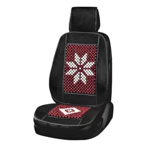 Cale-dos automobile Coussin de siège massant en perles de bois