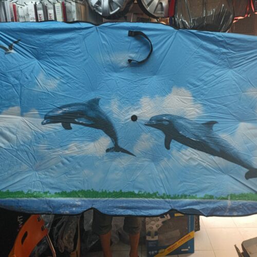 Pare-soleil parapluie Dessin dauphin